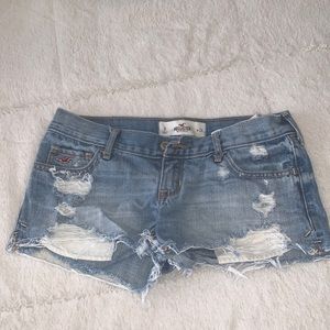 Light Wash Shorts